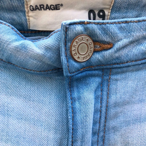 Garage Distressed Super Skinny Jeans - Picture 3 of 6